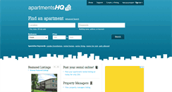 Desktop Screenshot of apartmentshq.com